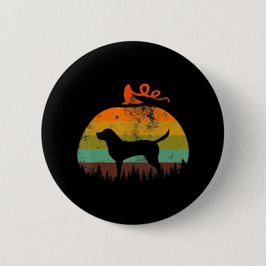Hondenliefhebber | pompoen Halloween Labrador Ronde Button 5,7 Cm (Voorkant)