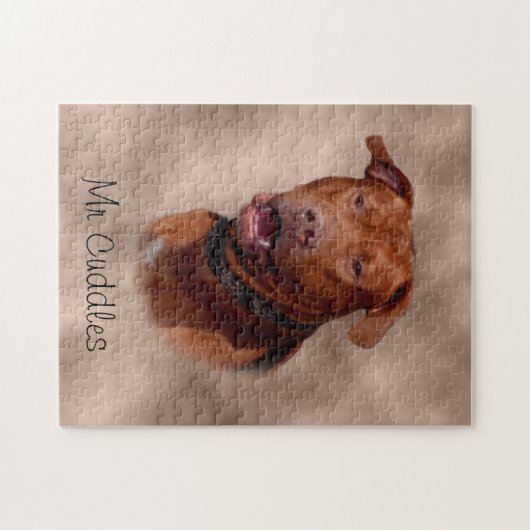 hondenliefhebber Puzzle Legpuzzel (Horizontaal)