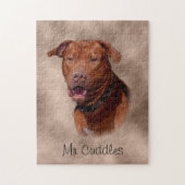 hondenliefhebber Puzzle Legpuzzel (Verticaal)