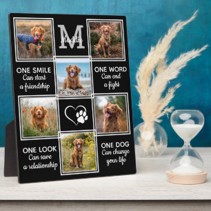 Hondenliefhebber Quote Keepomwille Unieke Pet Phot Fotoplaat