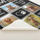 Hondenliefhebber Quote Keepomwille Unieke Pet Phot Sherpa Deken (3/4)