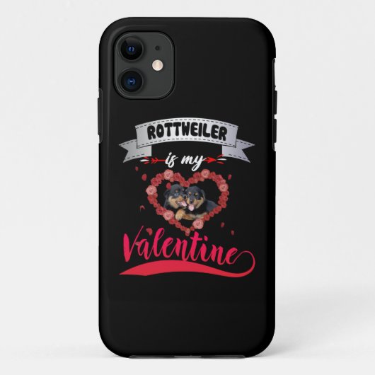 Hondenliefhebber | Rottweiler is mijn Valentijn Case-Mate iPhone Case (Achterkant)