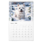 Hondenliefhebber Schattigee Puppies Waterverf Seiz Kalender (Jan 2026)