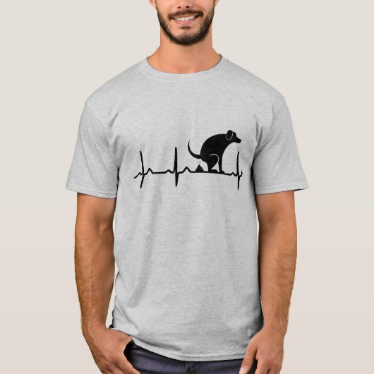 hondenliefhebber shirt (Voorkant)