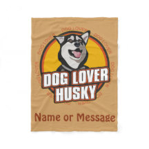 Hondenliefhebber Siberian Husky - Aangepaste naam 