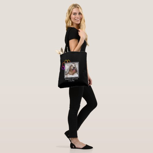 Hondenliefhebber SOMS ALLES WAT IK MOET Pauw Print Tote Bag