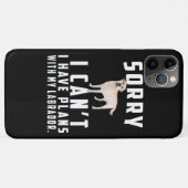 Hondenliefhebber | Sorry dat ik geen plannen heb m Case-Mate iPhone Case (Achterkant (horizontaal))