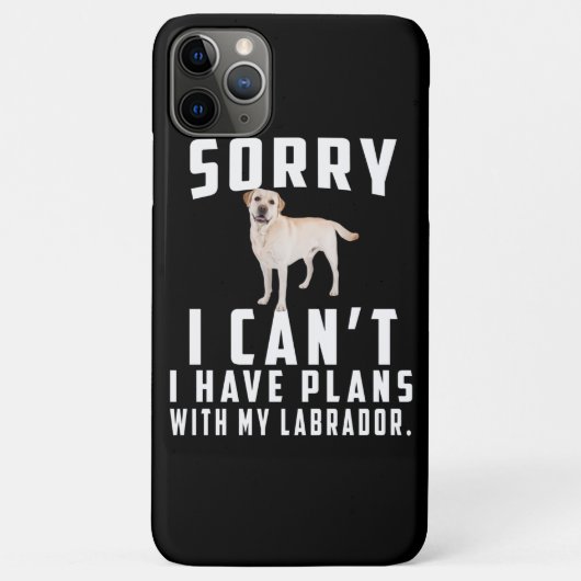 Hondenliefhebber | Sorry dat ik geen plannen heb m Case-Mate iPhone Case (Achterkant)