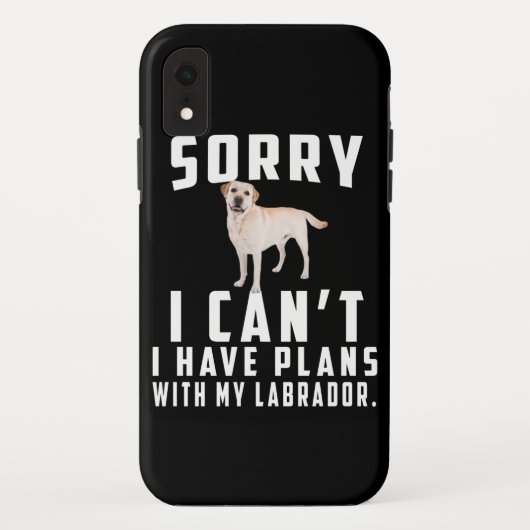 Hondenliefhebber | Sorry dat ik geen plannen heb m Case-Mate iPhone Case (Achterkant)