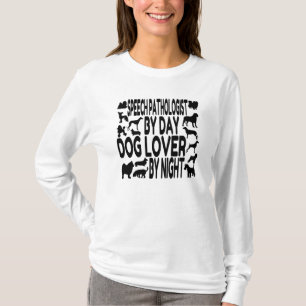Hondenliefhebber spraak patholoog t-shirt