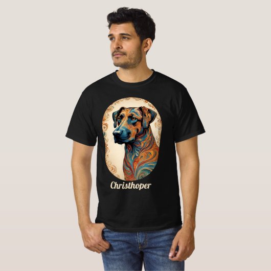 Hondenliefhebber T-shirt (Voorkant volledig)