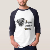 Hondenliefhebber T-shirt – Pup Design (Voorkant)