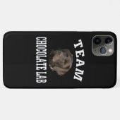 Hondenliefhebber | Team Chocolate Labrador Retriev Case-Mate iPhone Case (Achterkant (horizontaal))
