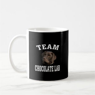 Hondenliefhebber Team Chocolate Labrador Retriev Koffiemok