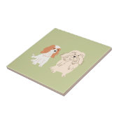 Hondenliefhebber Tegeltje (Zijkant)