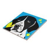 Hondenliefhebber Tegeltje (Zijkant)