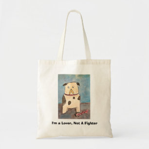 Hondenliefhebber tote-tas tote bag