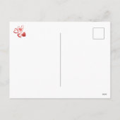 Hondenliefhebber Valentijn Gift Pug Feestdagenkaart (Achterkant)