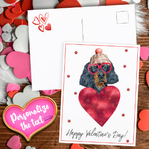 Hondenliefhebber Valentijnsdag cadeau Gordon Sette Feestdagenkaart