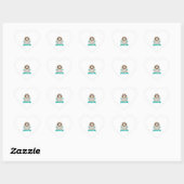 Hondenliefhebber van Beagle Hart Sticker (Vel)