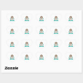 Hondenliefhebber van Beagle Hart Sticker (Vel)