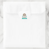 Hondenliefhebber van Beagle Hart Sticker (Tas)