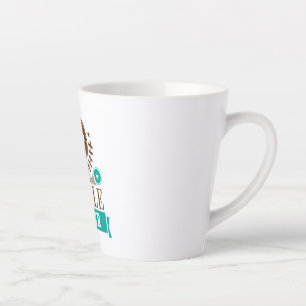 Hondenliefhebber van Beagle Latte Mok