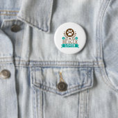 Hondenliefhebber van Beagle Ronde Button 5,7 Cm (In situ)