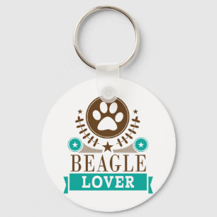 Hondenliefhebber van Beagle Sleutelhanger