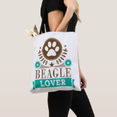 Hondenliefhebber van Beagle Tote Bag (Dichtbij)