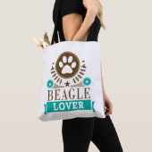 Hondenliefhebber van Beagle Tote Bag (Dichtbij)
