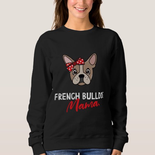 Hondenliefhebber van Bulldog Mama Trui (Voorkant)