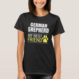 Hondenliefhebber van herdersbedrijf : herder herde t-shirt