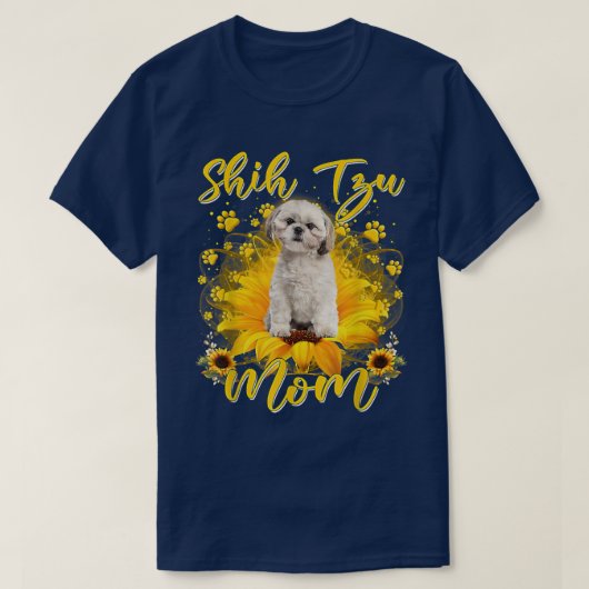 Hondenliefhebber van moeder D T-shirt (Design voorkant)
