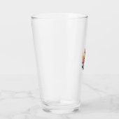 Hondenliefhebber Vintage Gravure Cute Hond Zonsond Glas (Rechts)