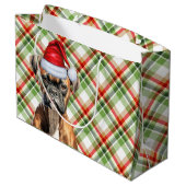 Hondenliefhebber voor groene en rode Pset Boxer Groot Cadeauzakje (Achterkant Gekanteld)