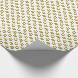 Hondenliefhebber voor het verpakken van witte opdr cadeaupapier
