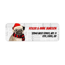 Hondenliefhebber voor Kerstmis