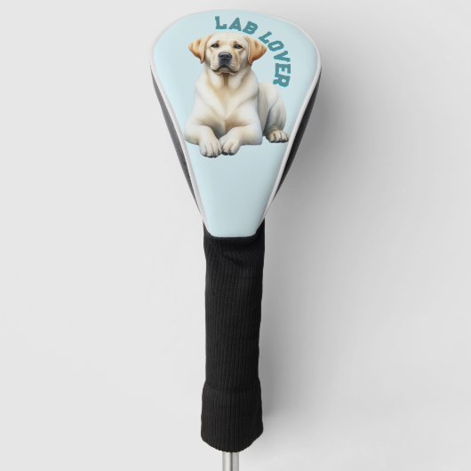 Hondenliefhebber voor labrador Retriever Golfheadcover (Voorkant)