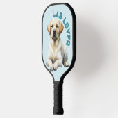 Hondenliefhebber voor labrador Retriever Pickleball Paddle (Links)