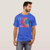 Hondenliefhebber voor vredesliefdesredding ouder g t-shirt (Voorkant volledig)