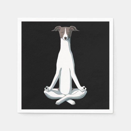 Hondenliefhebber | Yoga Italiana Greyhound Servet (Voorkant)