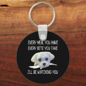 Hondenliefhebbers | Alle maaltijden die je maakt M Sleutelhanger (Voorkant)