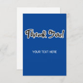 Hondenliefhebbers bedankpas bedankkaart (Voorkant / Achterkant)