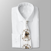 Hondenliefhebbers Boston terrier cadeau Stropdas (Gebonden)