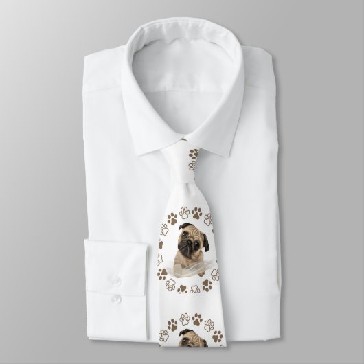 Hondenliefhebbers Boston terrier cadeau Stropdas (Gebonden)