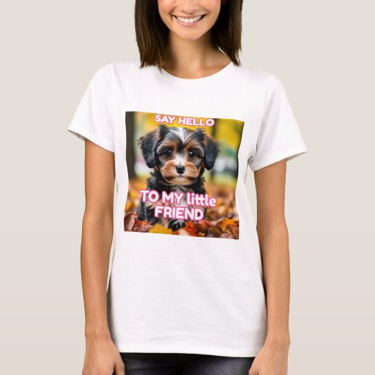 Hondenliefhebbers-cadeau T-shirt (Voorkant)