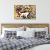 Hondenliefhebbers Canvas Afdruk (Insitu (Slaapkamer))