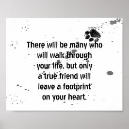 hondenliefhebbers citeren poster afdrukontwerp