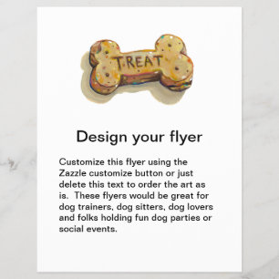 Hondenliefhebbers flyer voor honden business class